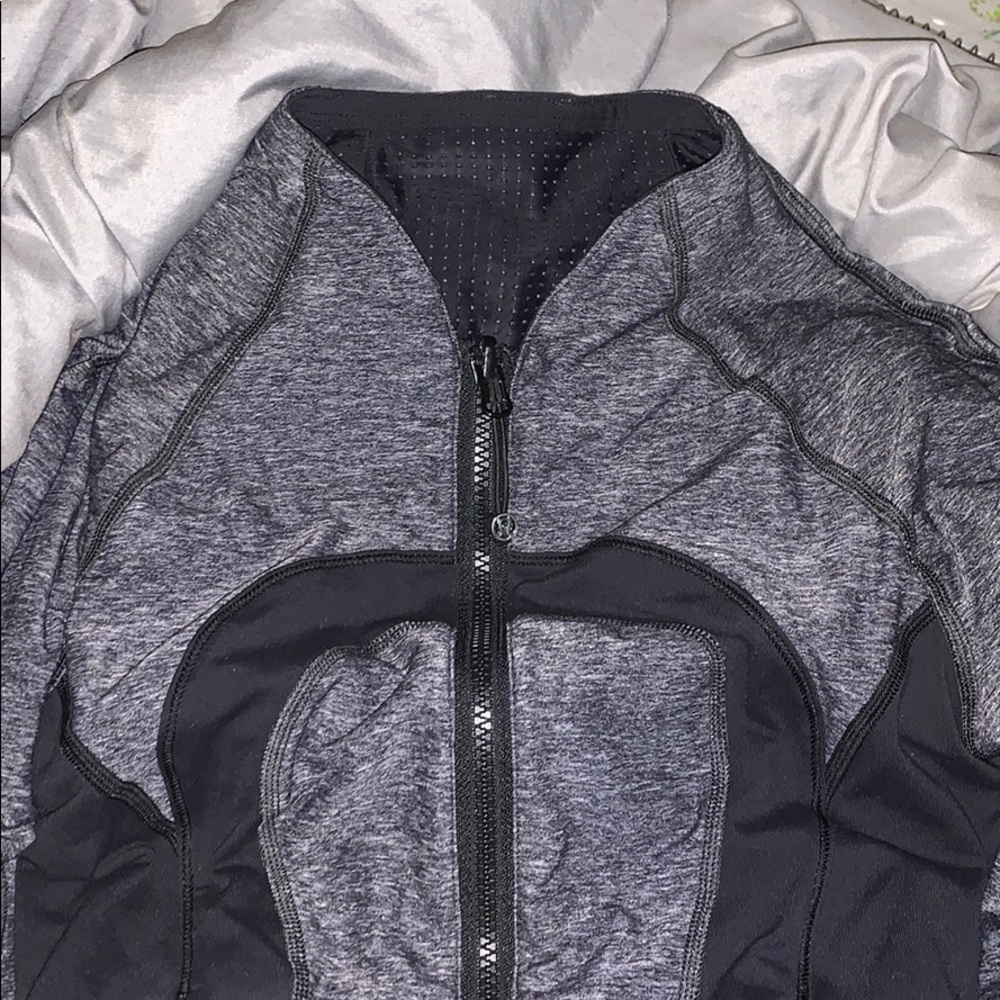 Black and grey lululemon jacket!